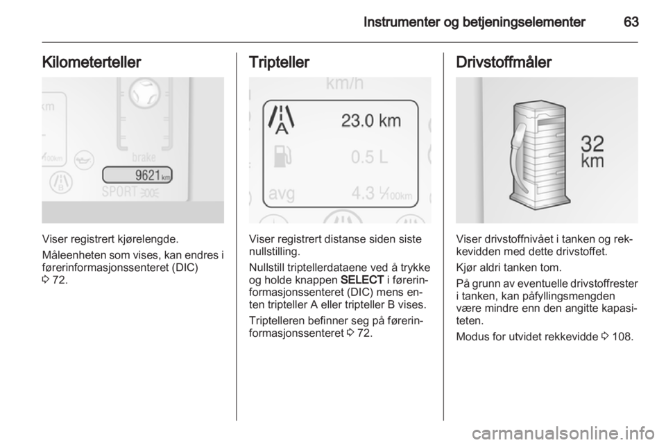 OPEL AMPERA 2013  Instruksjonsbok 