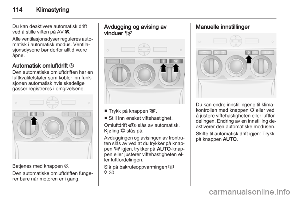 OPEL ANTARA 2011  Instruksjonsbok 
