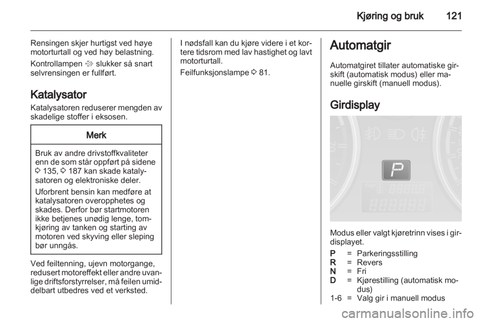 OPEL ANTARA 2011  Instruksjonsbok 