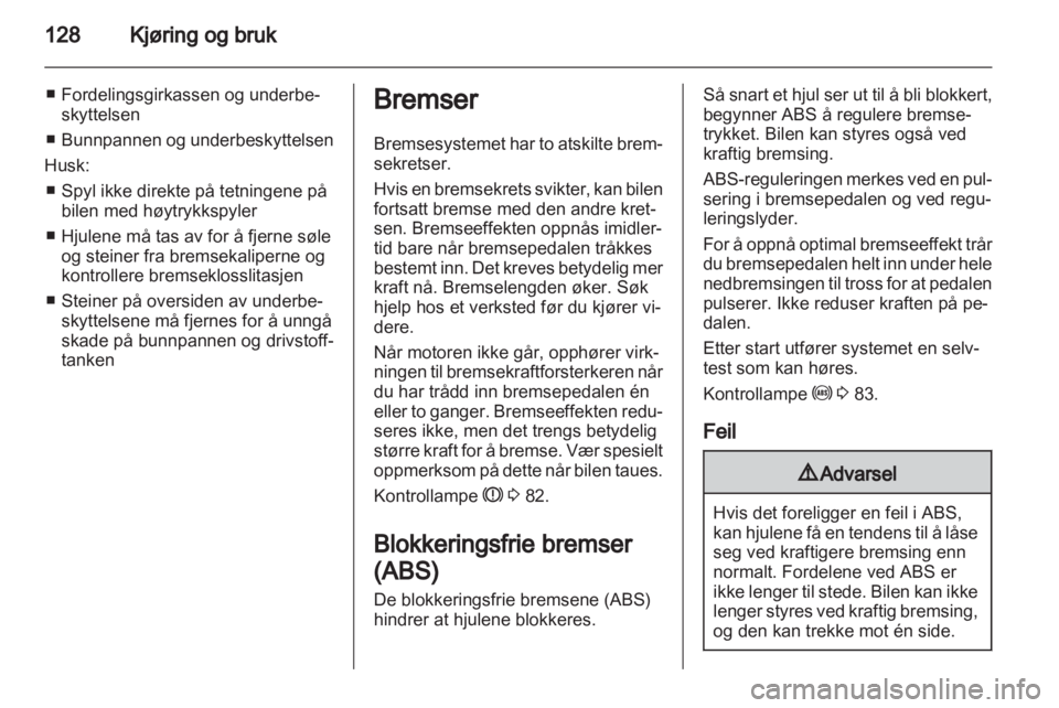 OPEL ANTARA 2011  Instruksjonsbok 
