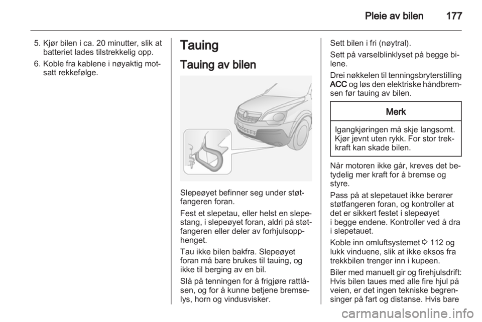 OPEL ANTARA 2011  Instruksjonsbok 