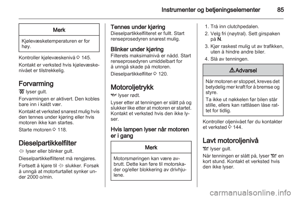 OPEL ANTARA 2011  Instruksjonsbok 