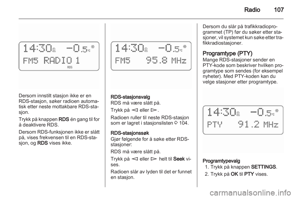 OPEL ANTARA 2012  Brukerhåndbok for infotainmentsystem 
