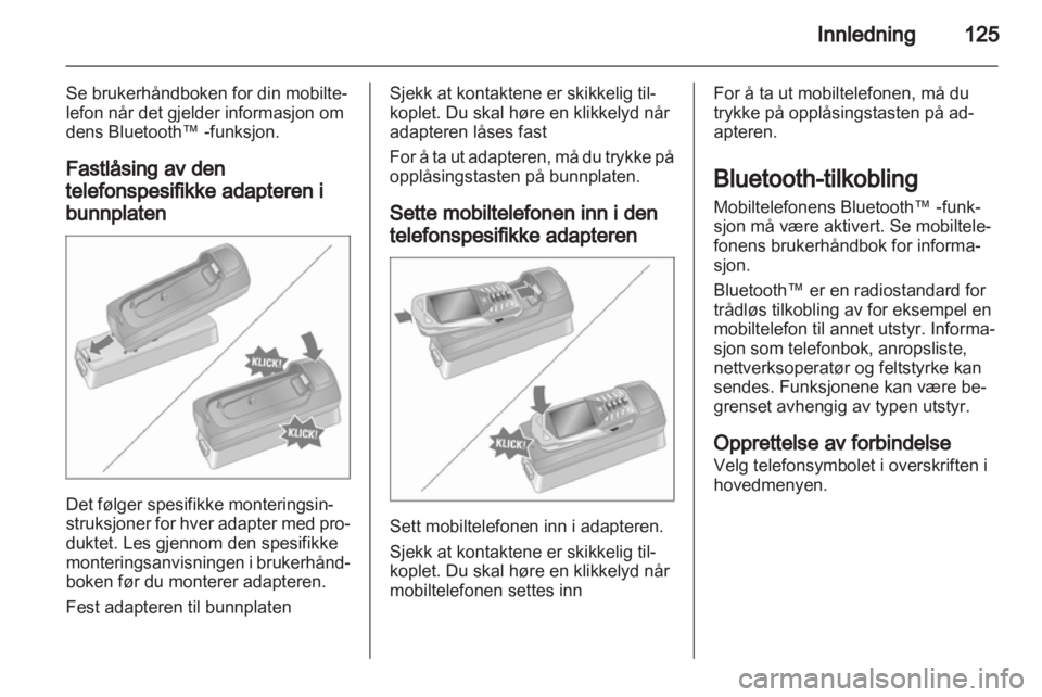 OPEL ANTARA 2012  Brukerhåndbok for infotainmentsystem 