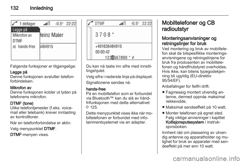OPEL ANTARA 2012  Brukerhåndbok for infotainmentsystem 