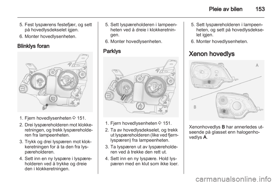 OPEL ANTARA 2012.5  Instruksjonsbok 