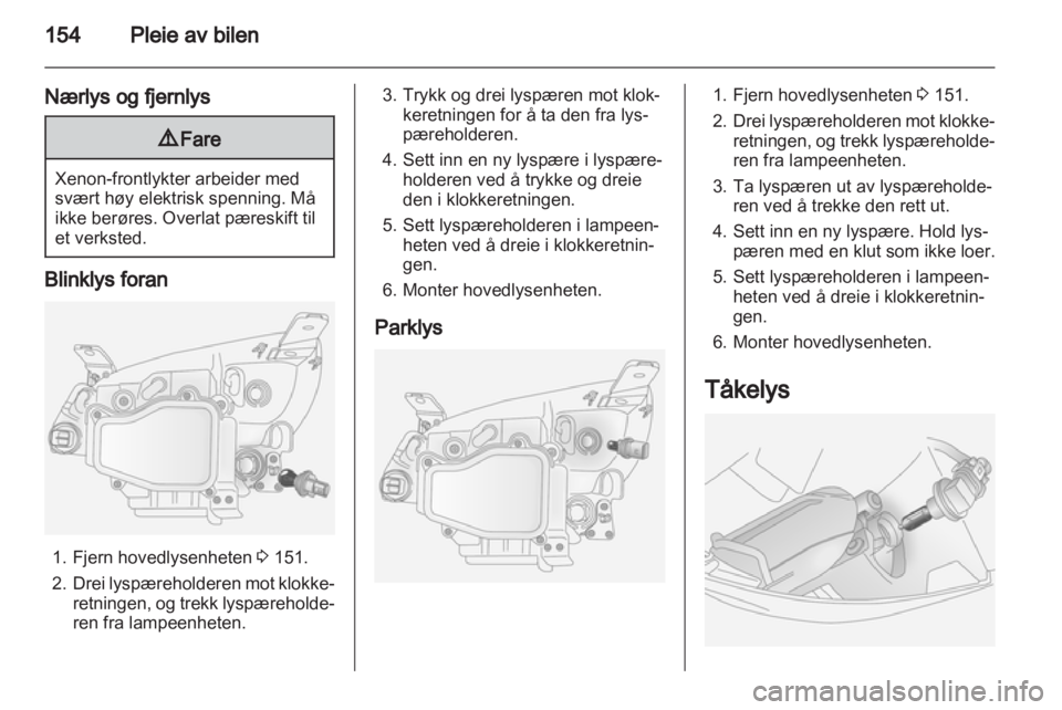 OPEL ANTARA 2012.5  Instruksjonsbok 