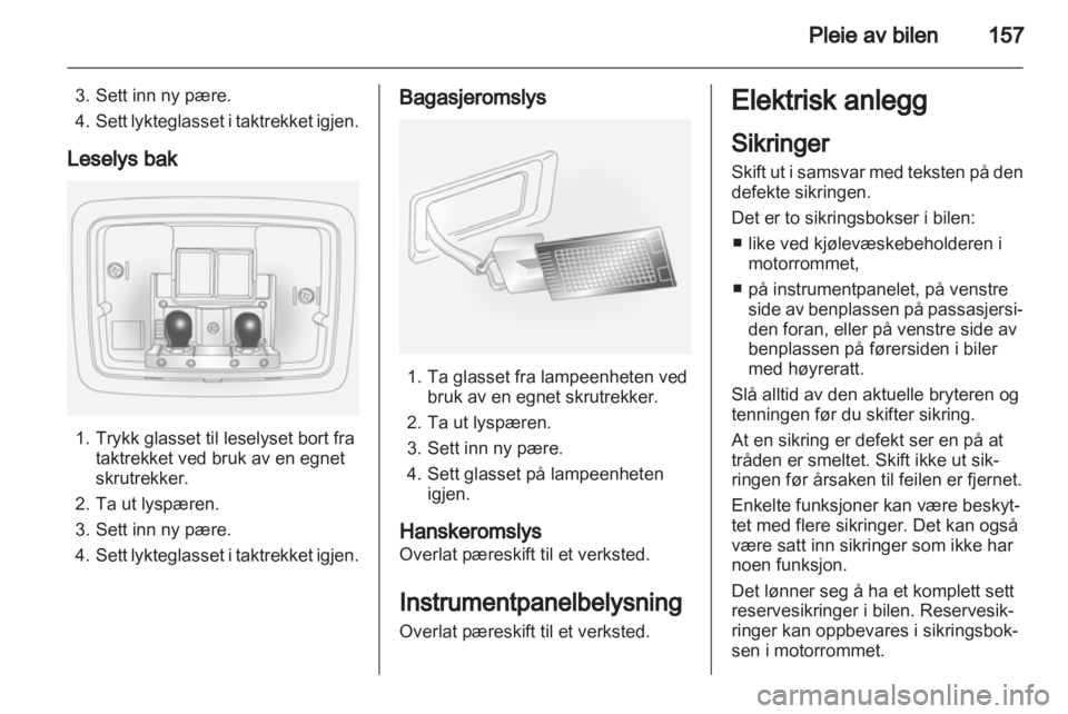 OPEL ANTARA 2012.5  Instruksjonsbok 