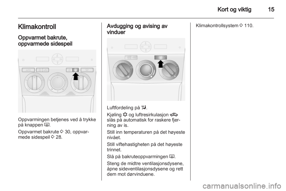 OPEL ANTARA 2012.5  Instruksjonsbok 