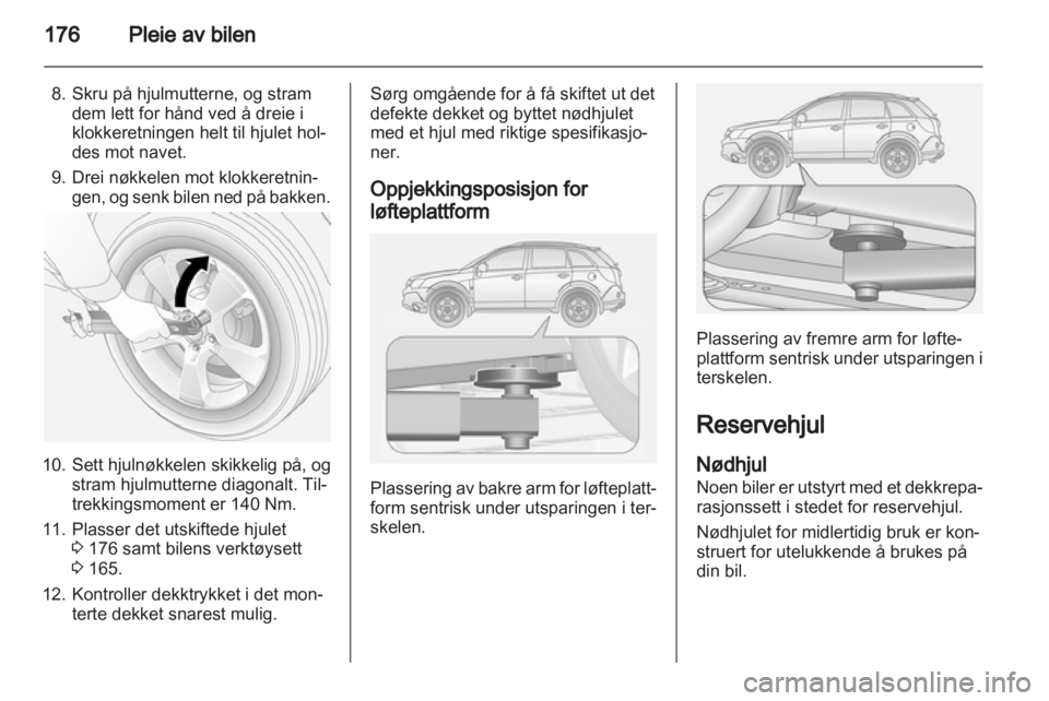 OPEL ANTARA 2012.5  Instruksjonsbok 