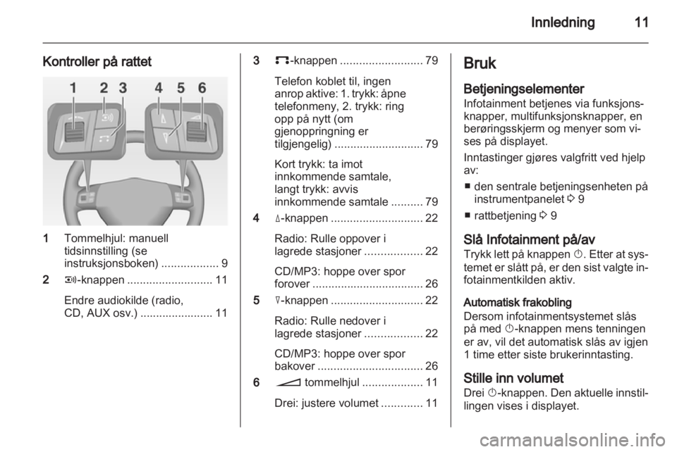 OPEL ANTARA 2013  Brukerhåndbok for infotainmentsystem 
