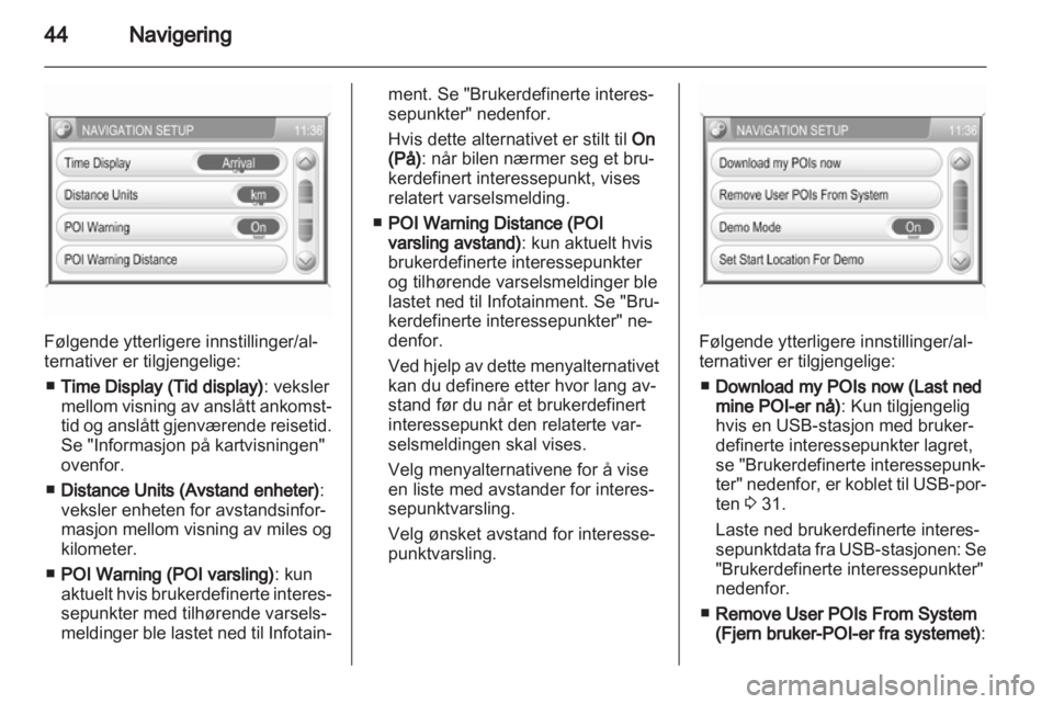 OPEL ANTARA 2013  Brukerhåndbok for infotainmentsystem 