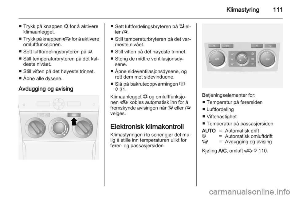 OPEL ANTARA 2013.5  Instruksjonsbok 