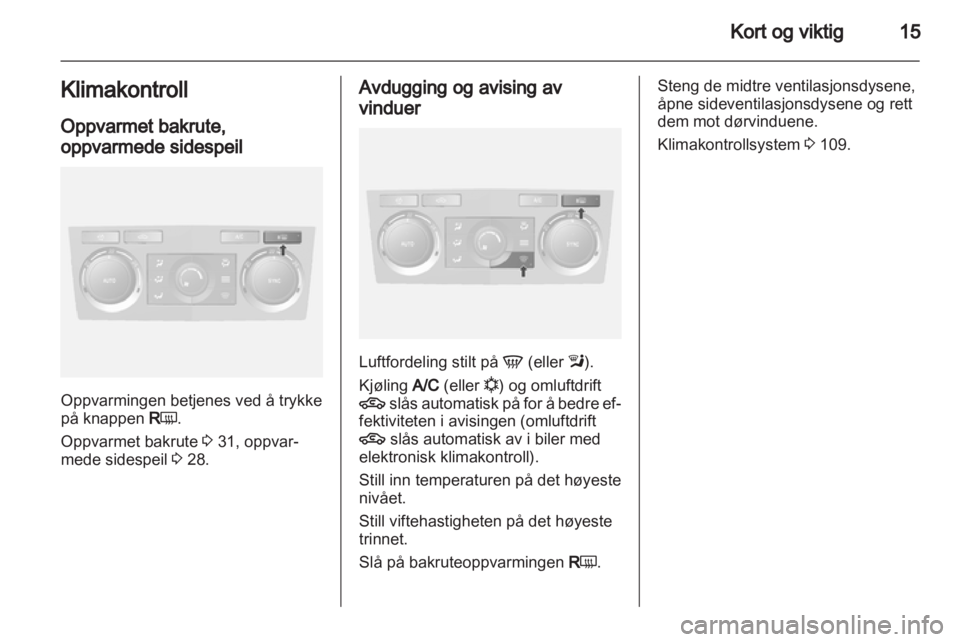 OPEL ANTARA 2013.5  Instruksjonsbok 