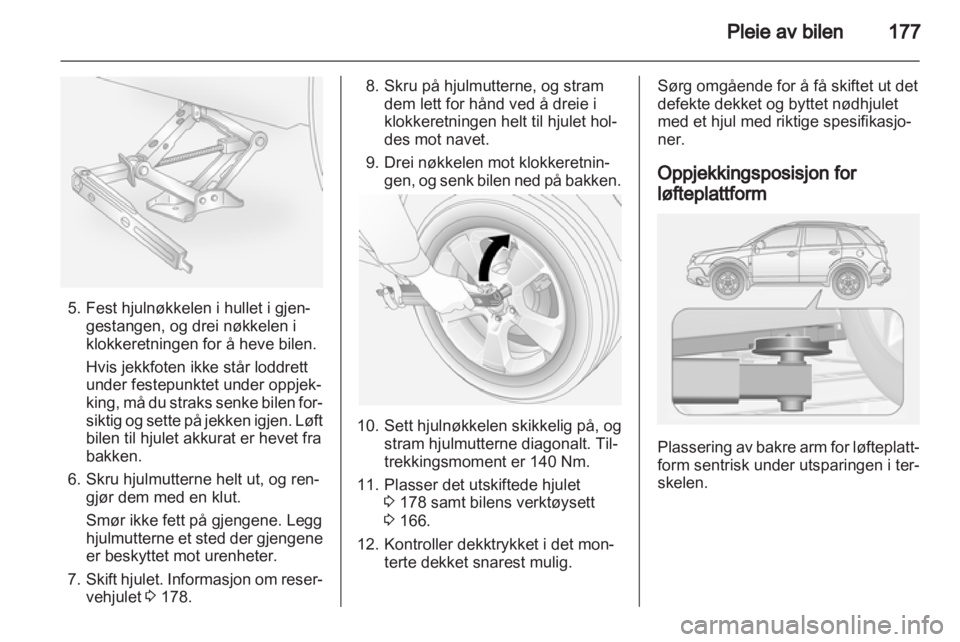 OPEL ANTARA 2013.5  Instruksjonsbok 