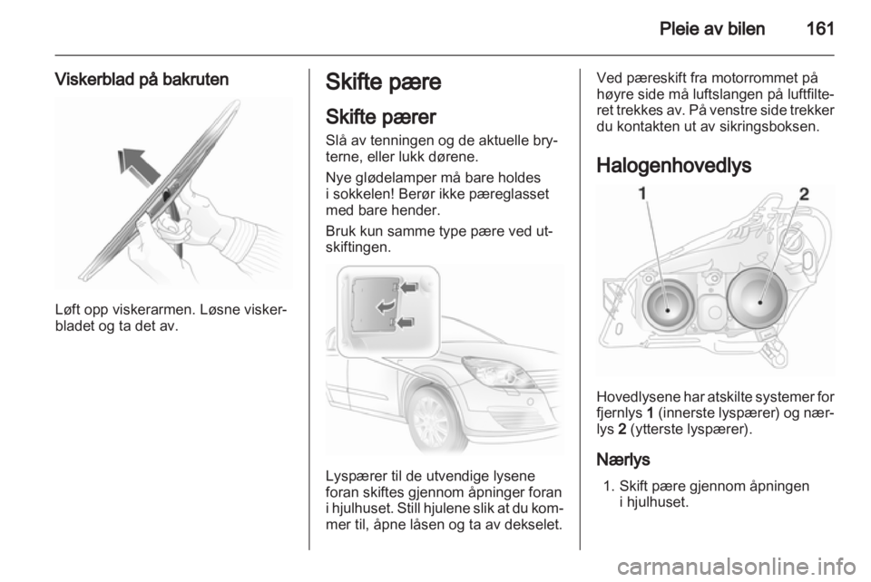 OPEL ASTRA H 2011  Instruksjonsbok 