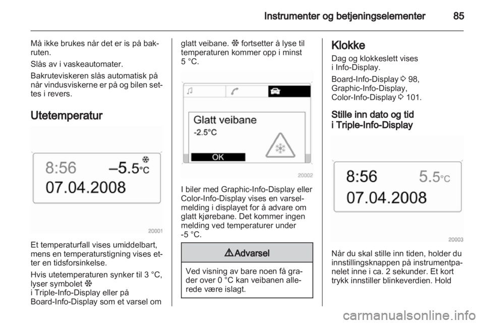OPEL ASTRA H 2011  Instruksjonsbok 
