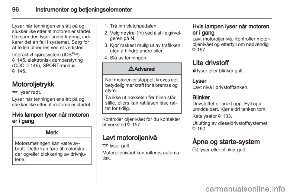 OPEL ASTRA H 2011  Instruksjonsbok 