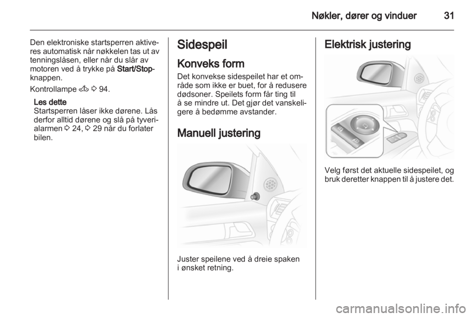OPEL ASTRA H 2011.5  Instruksjonsbok 