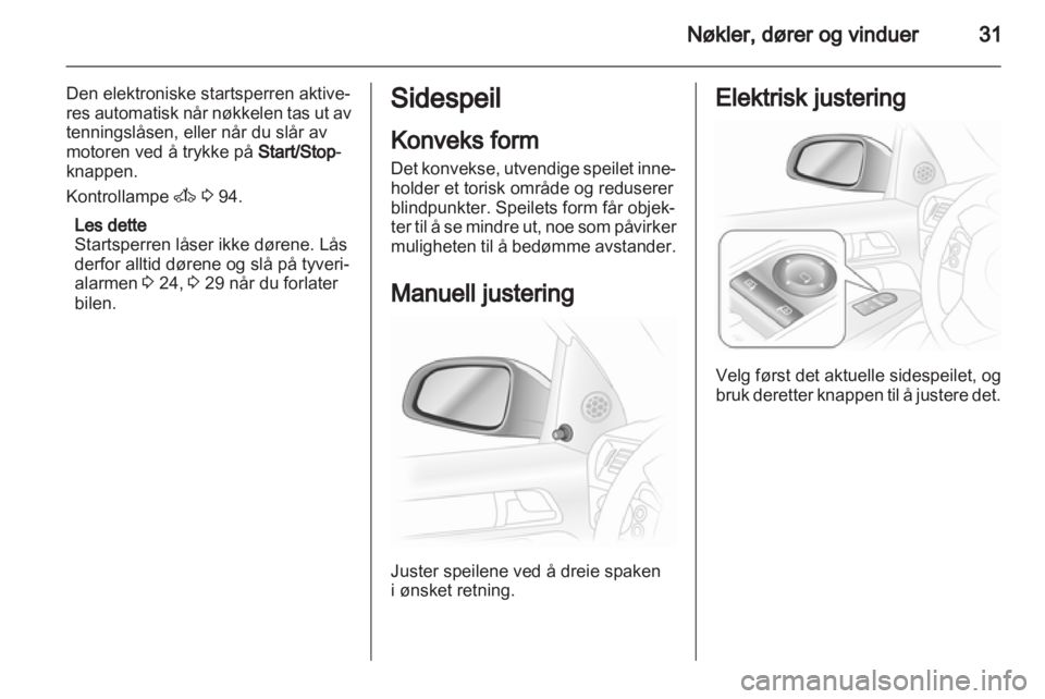 OPEL ASTRA H 2012  Instruksjonsbok 