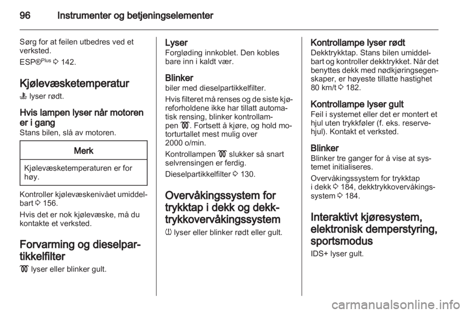 OPEL ASTRA H 2012  Instruksjonsbok 