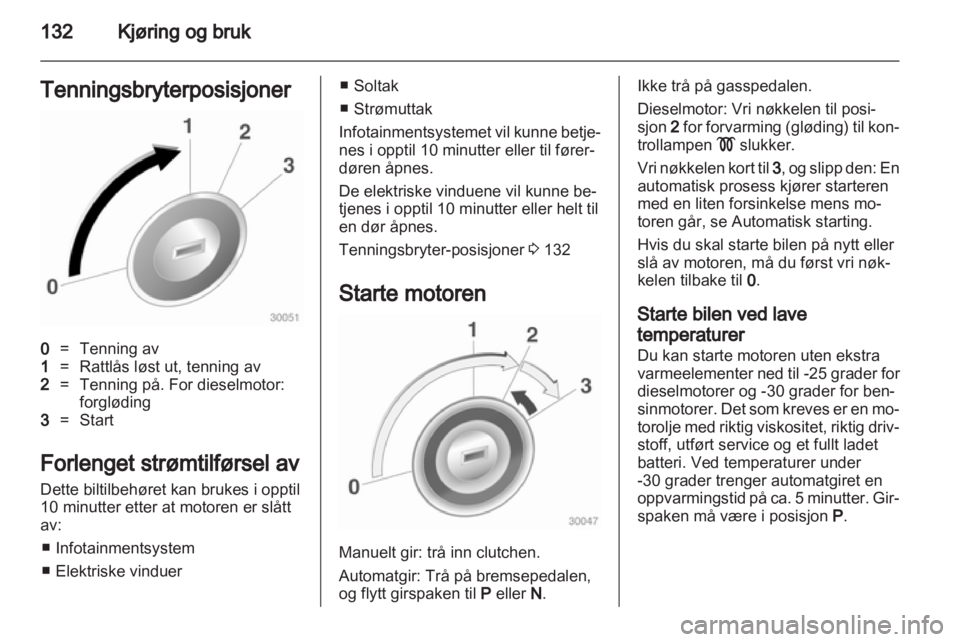 OPEL ASTRA J 2011  Instruksjonsbok 