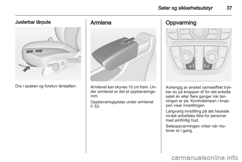 OPEL ASTRA J 2011  Instruksjonsbok 