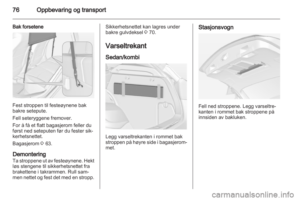 OPEL ASTRA J 2011  Instruksjonsbok 