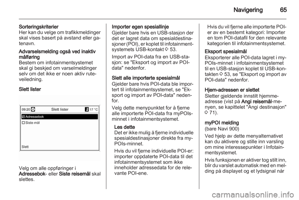 OPEL ASTRA J 2012  Brukerhåndbok for infotainmentsystem 