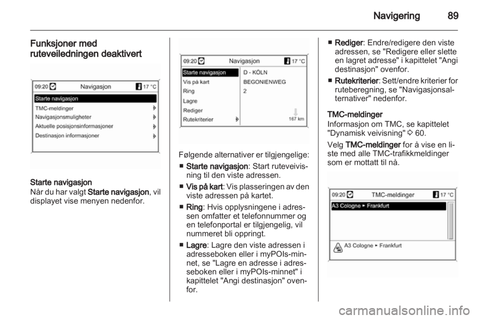 OPEL ASTRA J 2012  Brukerhåndbok for infotainmentsystem 