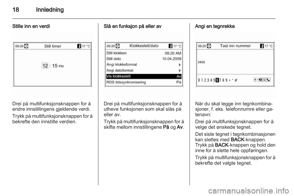 OPEL ASTRA J 2013  Brukerhåndbok for infotainmentsystem 