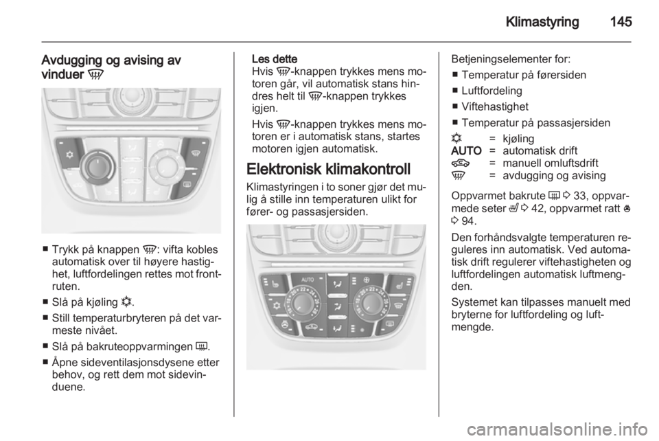 OPEL ASTRA J 2013  Instruksjonsbok 