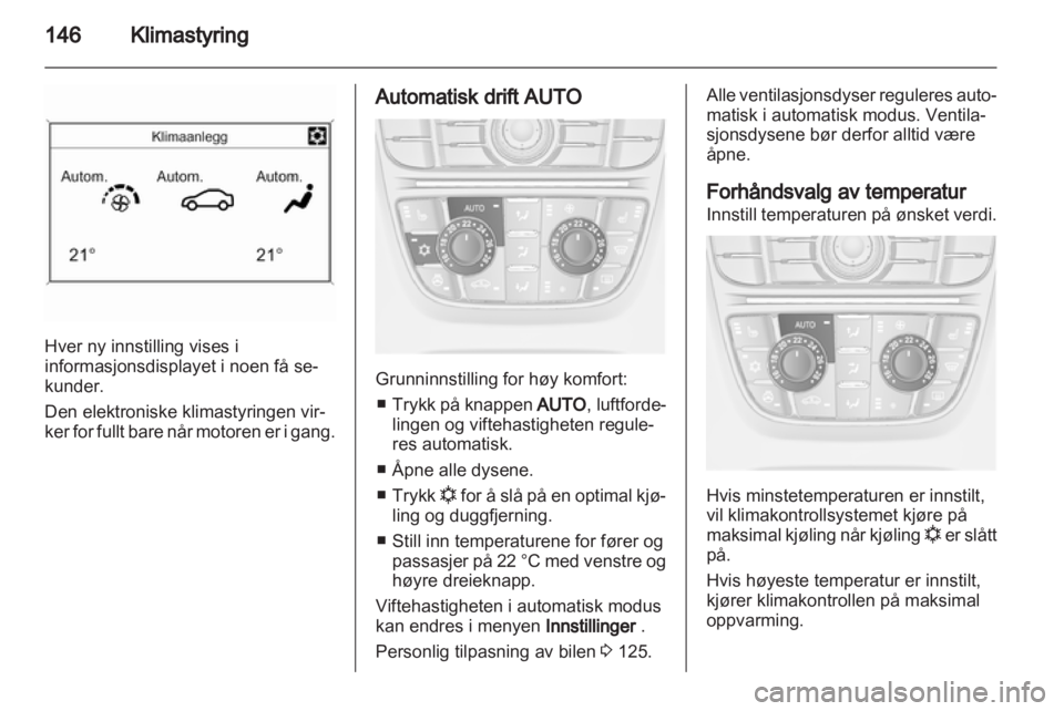 OPEL ASTRA J 2013  Instruksjonsbok 