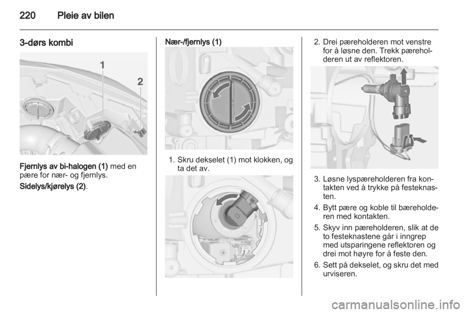 OPEL ASTRA J 2013  Instruksjonsbok 