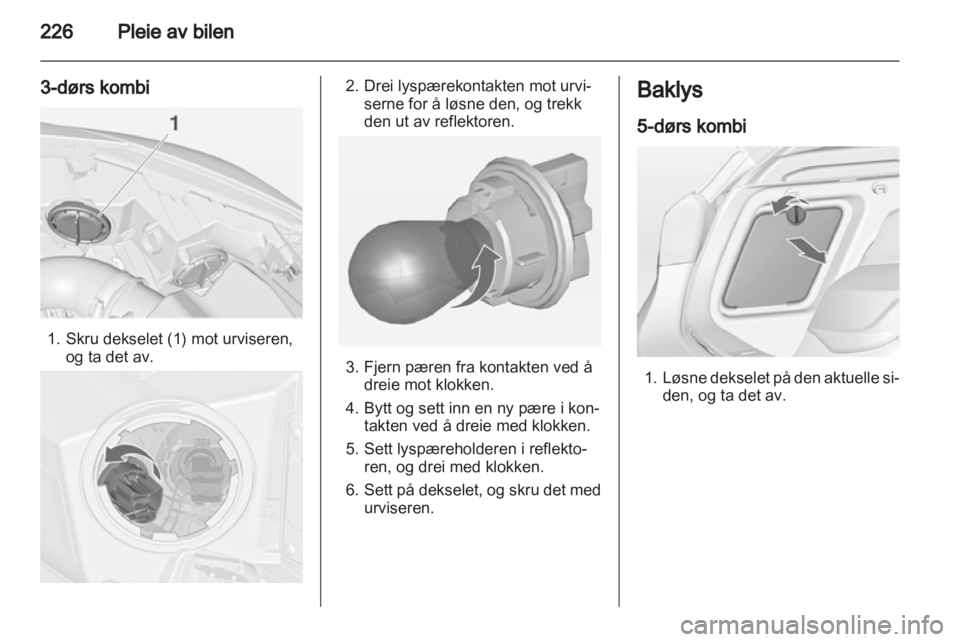 OPEL ASTRA J 2013  Instruksjonsbok 