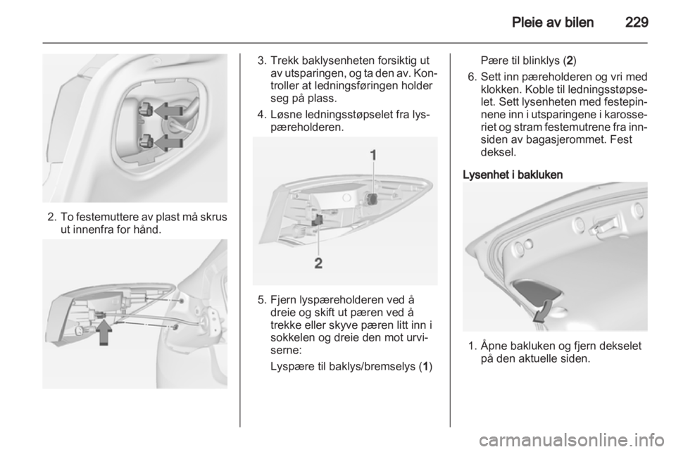 OPEL ASTRA J 2013  Instruksjonsbok 