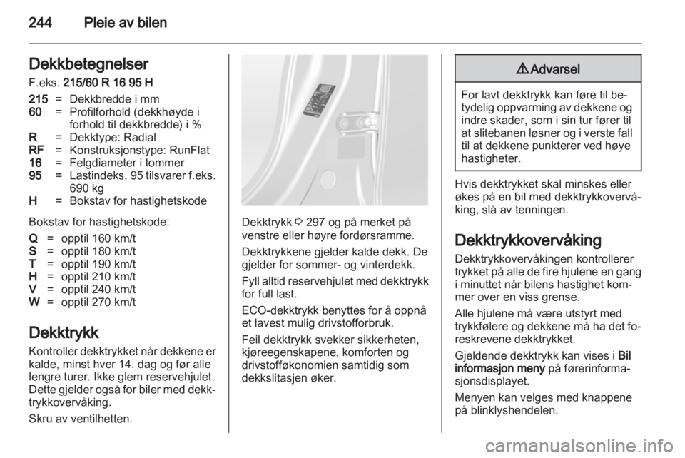 OPEL ASTRA J 2013  Instruksjonsbok 