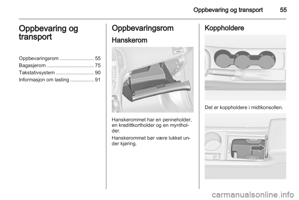 OPEL ASTRA J 2013  Instruksjonsbok 