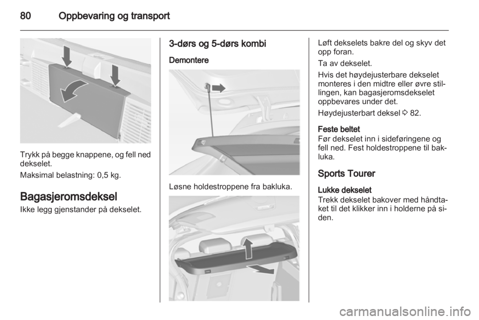OPEL ASTRA J 2013  Instruksjonsbok 
