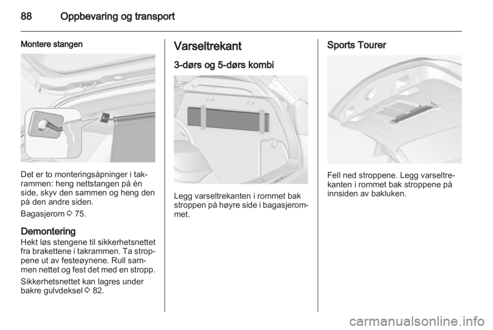 OPEL ASTRA J 2013  Instruksjonsbok 