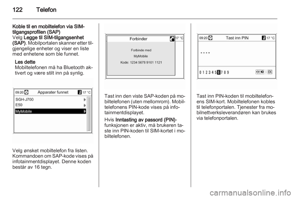 OPEL ASTRA J 2013.5  Brukerhåndbok for infotainmentsystem 
