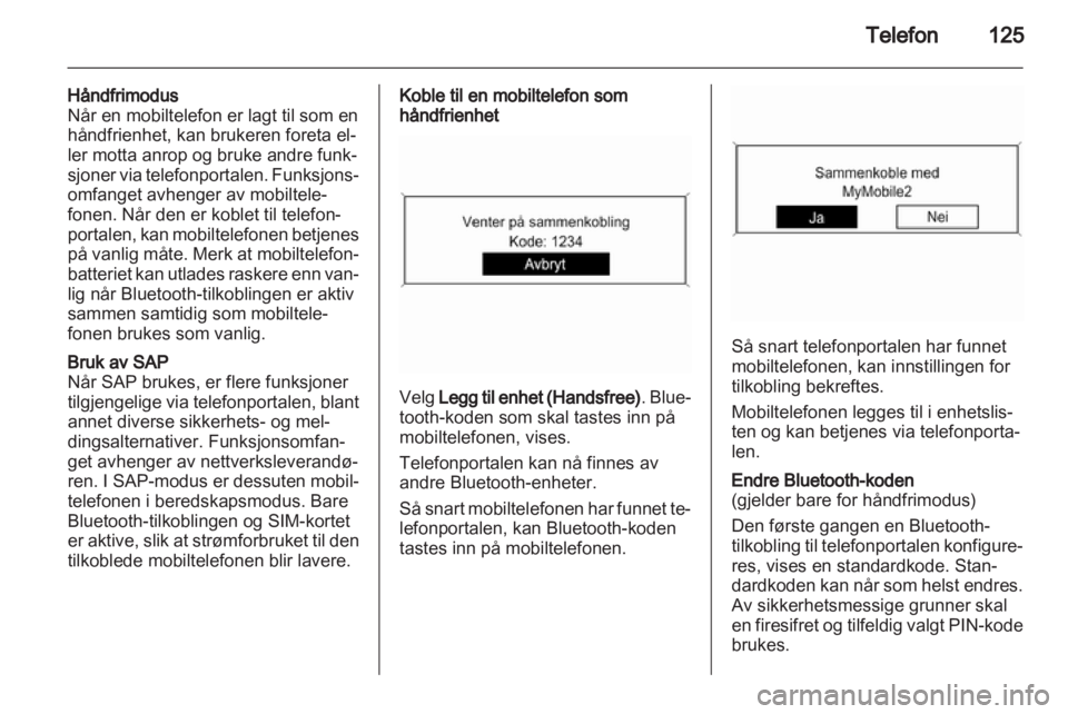 OPEL ASTRA J 2013.5  Brukerhåndbok for infotainmentsystem 