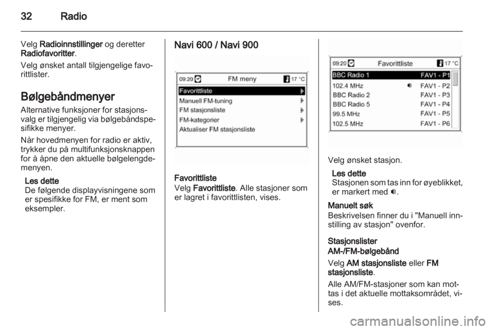 OPEL ASTRA J 2013.5  Brukerhåndbok for infotainmentsystem 