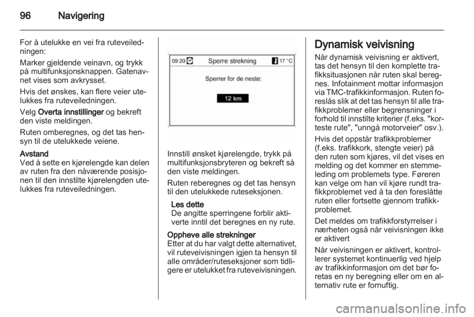 OPEL ASTRA J 2013.5  Brukerhåndbok for infotainmentsystem 