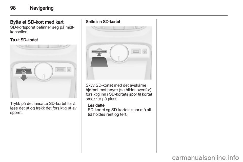 OPEL ASTRA J 2013.5  Brukerhåndbok for infotainmentsystem 