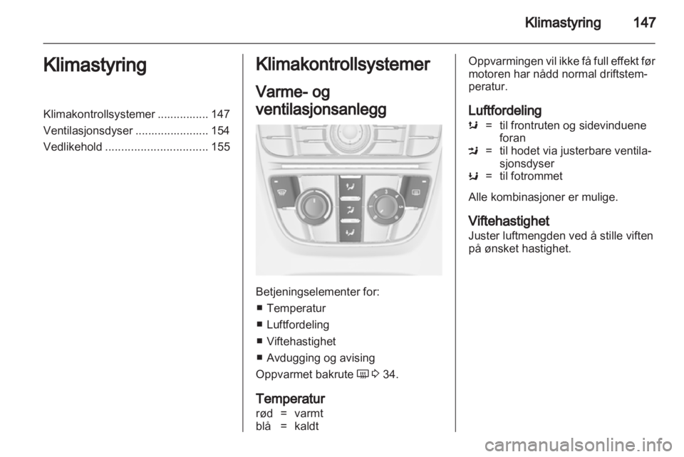 OPEL ASTRA J 2013.5  Instruksjonsbok 