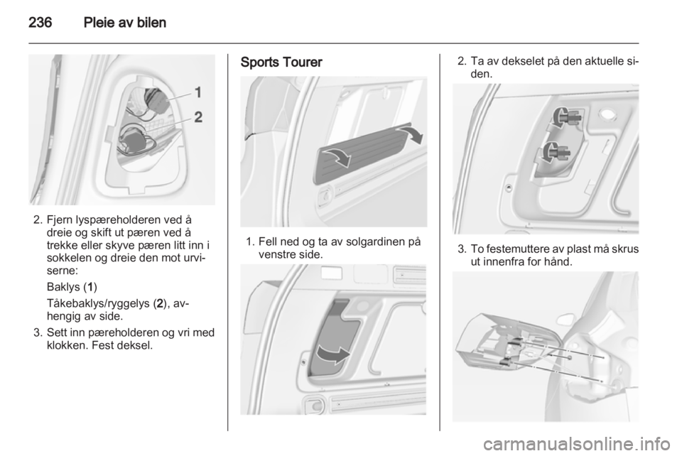 OPEL ASTRA J 2013.5  Instruksjonsbok 