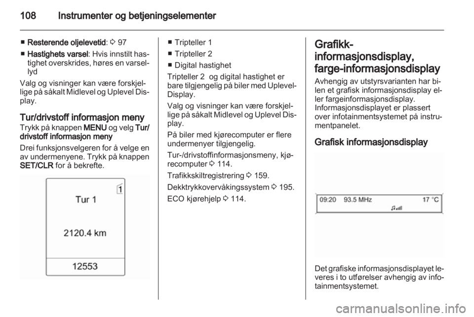 OPEL ASTRA J HB5 & ST 2012  Instruksjonsbok 