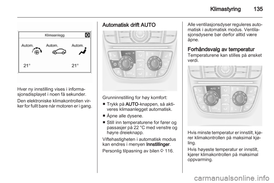 OPEL ASTRA J HB5 & ST 2012  Instruksjonsbok 