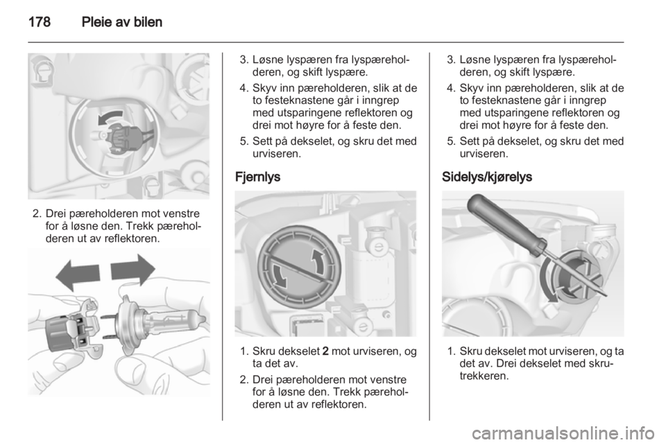 OPEL ASTRA J HB5 & ST 2012  Instruksjonsbok 